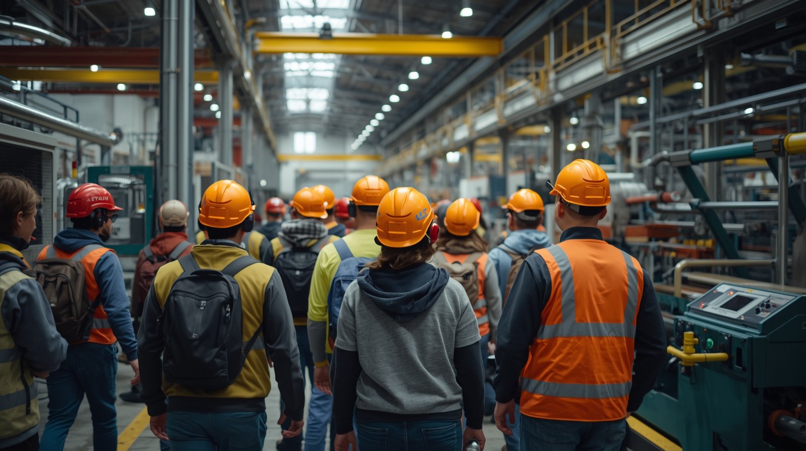 Factory and production plant visits